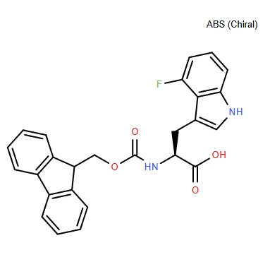 N-Fmoc-4-fluor-L-triptofán CAS 2244532-65-6